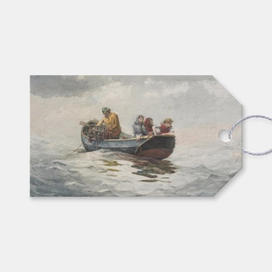 Krabbenfischerei (von Winslow Homer) Geschenkanhänger (Vorderseite (Horizontal))
