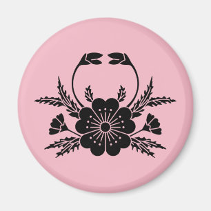 Krabbenförmige Kirschblüte (EDO) Magnet