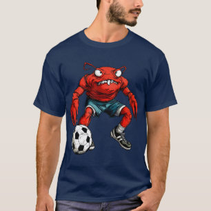 Krabbenfußball/Fußball-T - Shirt