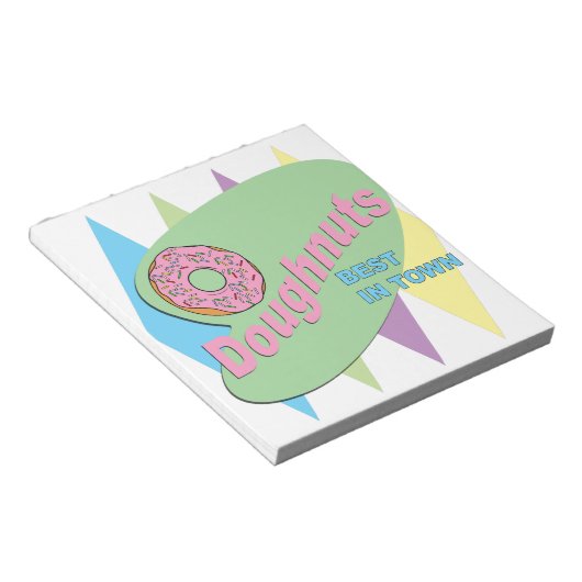 Krabbengeschäft Notizblock (angewinkelt)