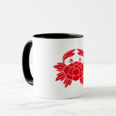 Krabbengewächse Tasse (Vorderseite Links)