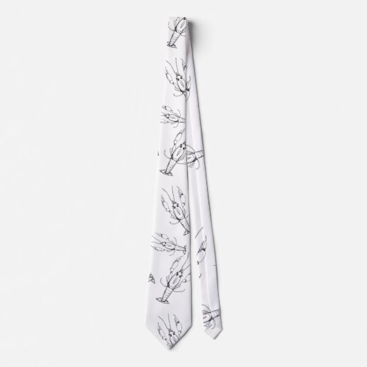 Krabbenhalsband Krawatte (Vorderseite)