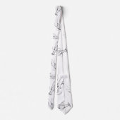 Krabbenhalsband Krawatte (Rückseite)