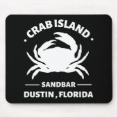 Krabbeninsel Sandbar Dustin Florida Mousepad (Vorne)