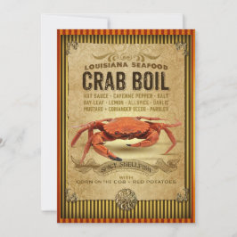 Krabbenkohle / jedes Ereignis Einladung