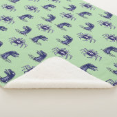 Krabbenmonster und Wasserdrachenmuster Sherpadecke (3/4)