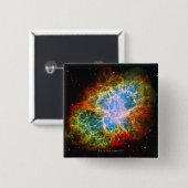 Krabbennebel Button (Vorne & Hinten)