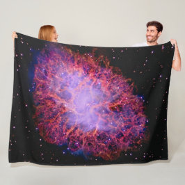 Krabbennebel Fleecedecke