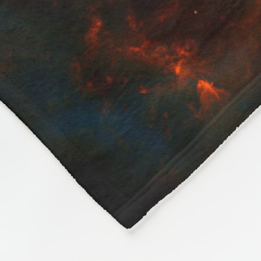 Krabbennebel Fleecedecke (Ecke)