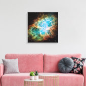 Krabbennebel - Hubble Telescope Leinwanddruck (Insitu (Wohnzimmer))