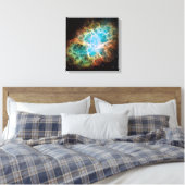 Krabbennebel - Hubble Telescope Leinwanddruck (Insitu (Schlafzimmer))