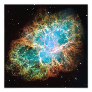 Krabbennebel (Hubble-Teleskop) Fotodruck