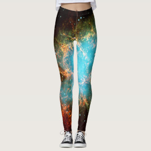 Krabbennebel in der Weltraumübung des Taurus Leggings