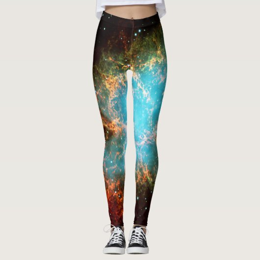 Krabbennebel in der Weltraumübung des Taurus Leggings (Vorderseite)