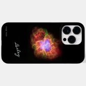 Krabbennebel-individuelle Name-Astronomie Case-Mate iPhone Hülle (Rückseite (Horizontal))