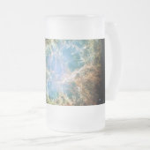 Krabbennebel Mattglas Bierglas (VorderseiteRechts)