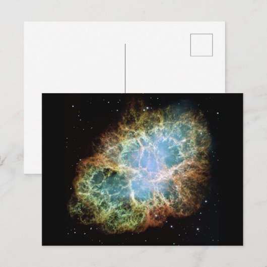 Krabbennebel Postkarte (Vorne/Hinten)