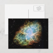 Krabbennebel Postkarte (Vorne/Hinten)