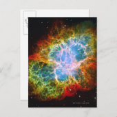 Krabbennebel Postkarte (Vorne/Hinten)