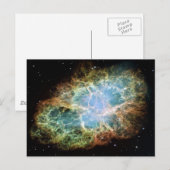 Krabbennebel Postkarte (Vorne/Hinten)