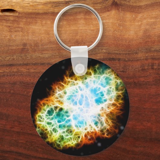 Krabbennebel Schlüsselanhänger (Vorderseite)