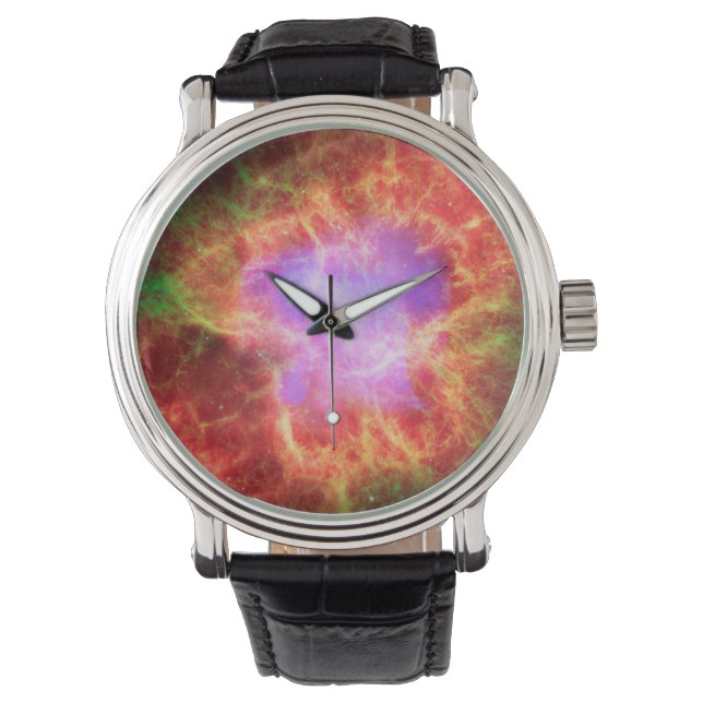 Krabbennebel Superdense Neutron Star Armbanduhr (Vorderseite)
