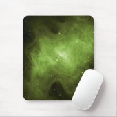 Krabbennebel, Supernova Remnant, grünes Licht Mousepad (Mit Mouse)