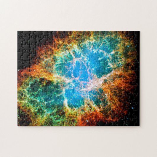 Krabbennebel Supernova Remnant Hubble Space Foto Puzzle (Horizontal)