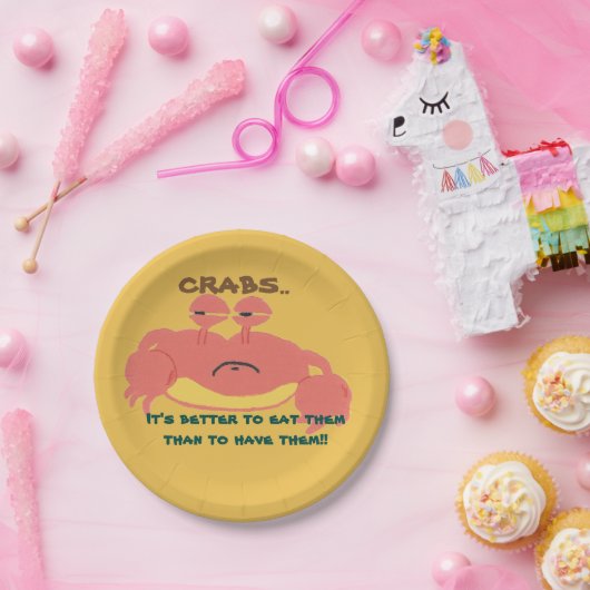 KrabbenpapierTeller Pappteller (Party)