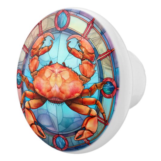 Krabbenstrände Keramikknauf (Rechts)