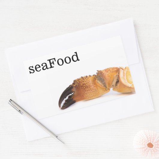 Krabbenverkleidung Rechteckiger Aufkleber (Umschlag)