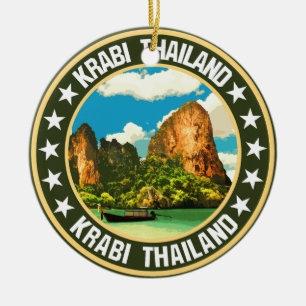Krabi Keramik Ornament