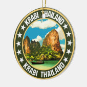 Krabi Keramik Ornament (Links)