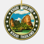 Krabi Keramik Ornament (Hinten)