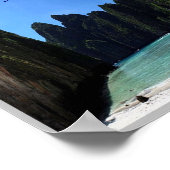 Krabi - Maya Bay - Thailand - Poster (Ecke)