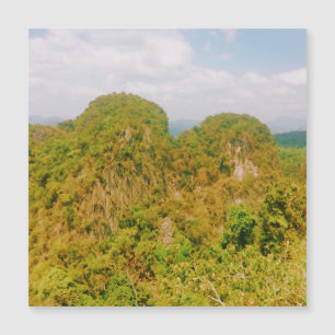 Krabi Mountains - Thailand Magnetkarte