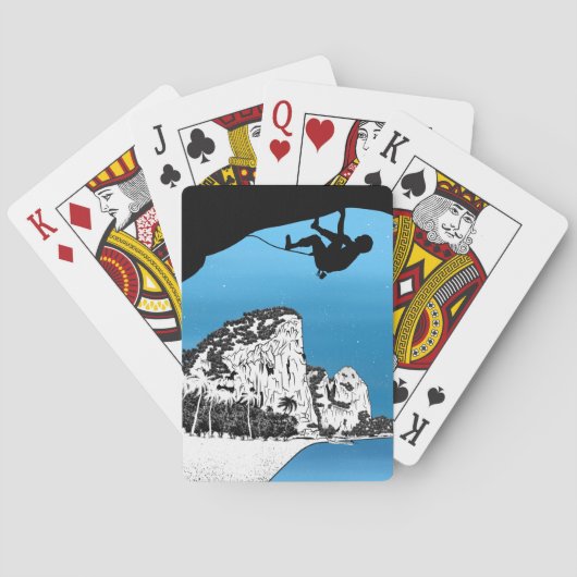 Krabi Rock Climbing Thailand Spielkarten (Rückseite)