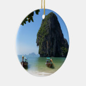 Krabi Strand, Thailand Keramikornament (Rechts)