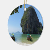 Krabi Strand, Thailand Keramikornament (Links)
