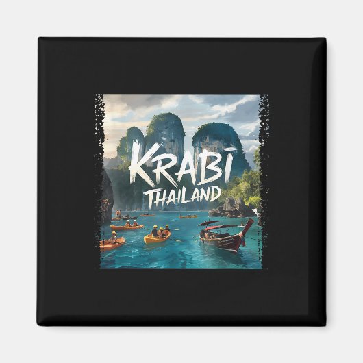 Krabi Thailand Magnet (Vorne)