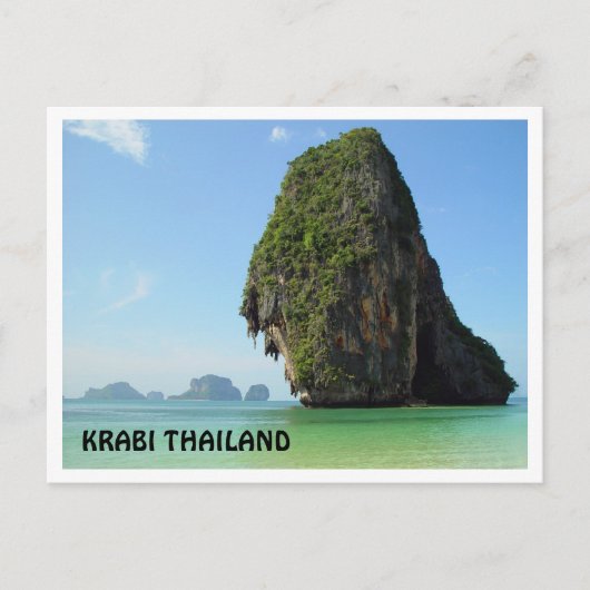 Krabi Thailand Postkarte (Vorderseite)