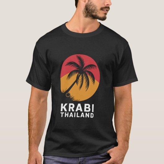 Krabi Thailand T-Shirt (Vorderseite)