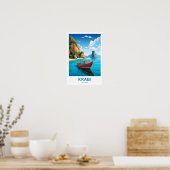 Krabi Thailand Travel Print Poster (Küche)