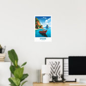 Krabi Thailand Travel Print Poster (Heimbüro)