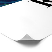 Krabi Thailand Vintage Travel Art Print Poster (Ecke)