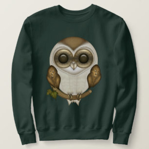 Krach die Schleiereule-Sweatshirts Sweatshirt
