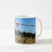 Kracht patser Fubby aan Prikkeldraad. Kaffeetasse (VorderseiteRechts)