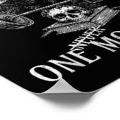 Krächzte der Rabe noch eine Wiederholung lustiger  Poster (Ecke)