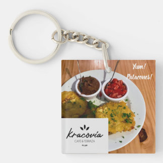 Kracovia Café Schlüsselanhänger - Patacones & Menu