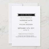 Kraft 4 Fotokollage Nichts Extravagant nur Liebe Save The Date (Rückseite)